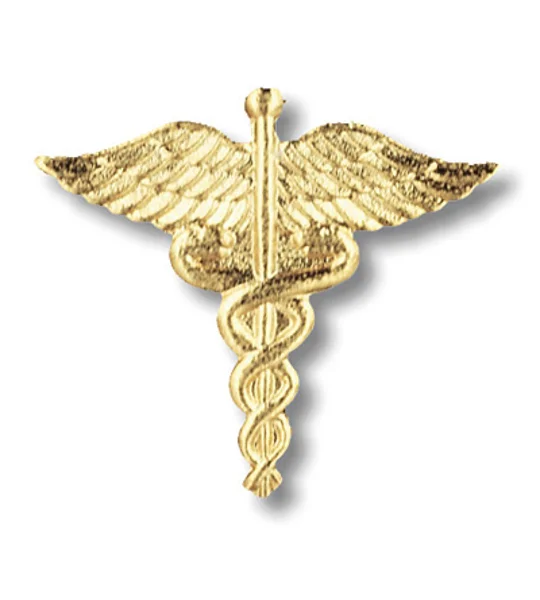 Caduceus Pin