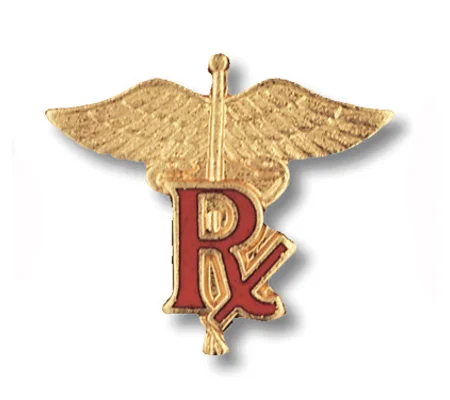 Pharmacist RX Pin