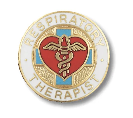 Respiratory Therapist Pin 1 Inch