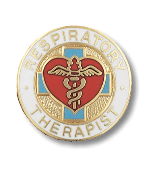 Respiratory Therapist Pin 1 Inch