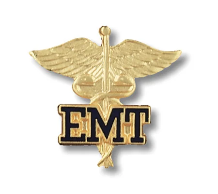 Emergency Medical Technician Collar Pin
