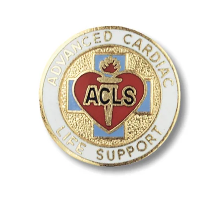 Advanced Cardiac Life Support Collar Pin