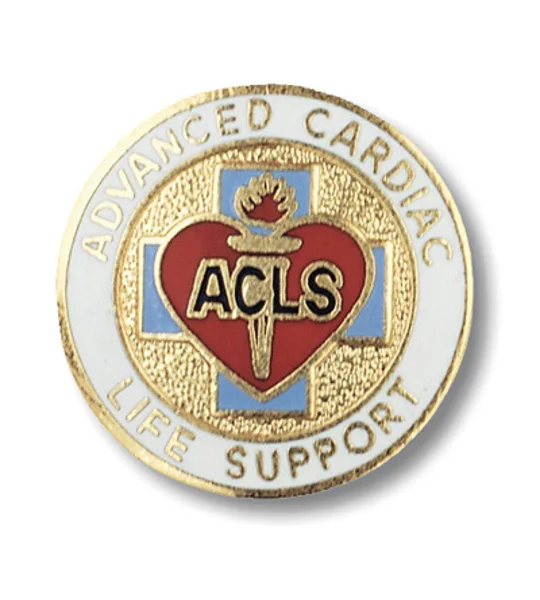 Advanced Cardiac Life Support Collar Pin