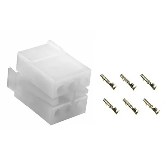 Whelen Cencom Core Amplifier 6 Pin Plug & Sockets