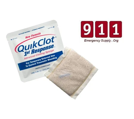 QuikClot 1st Response Advanced Clotting Sponge 25g