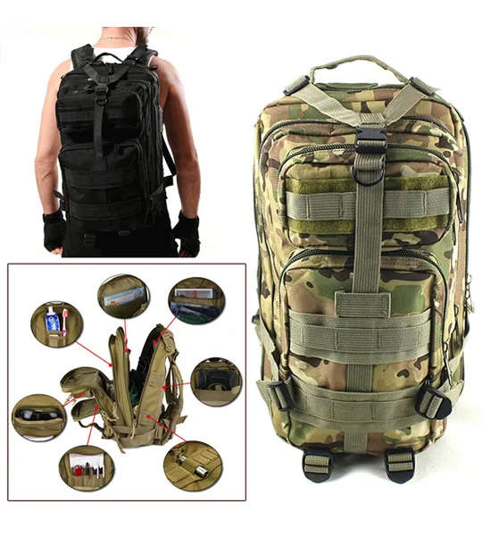 Tactical Assault Medical Swat Medic First Aid Backpack