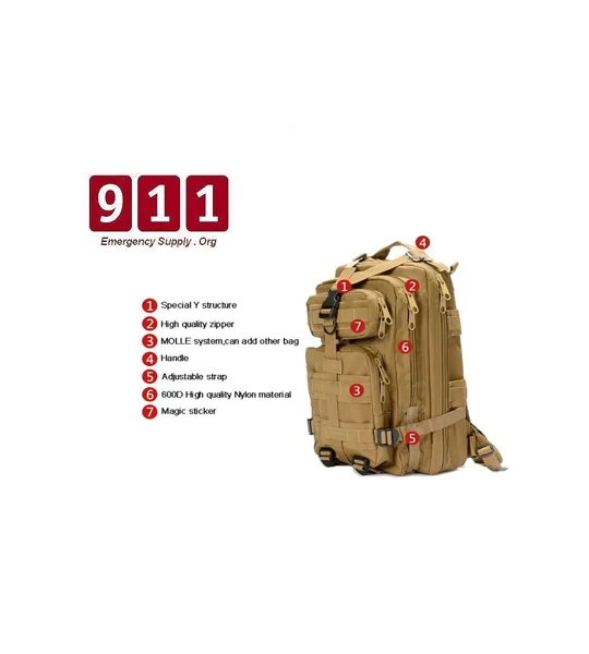 Tactical Assault Medical Swat Medic First Aid Backpack