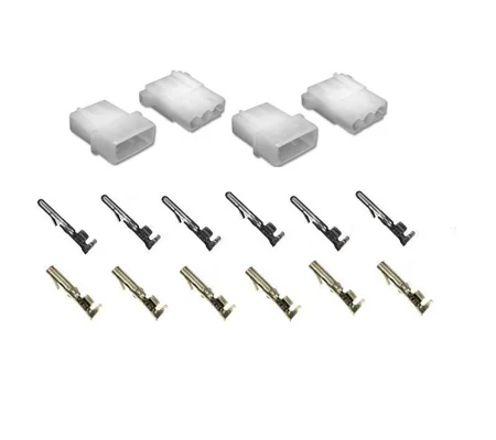Strobe Amp Power Supply Connectors Plugs Set 3 Pin