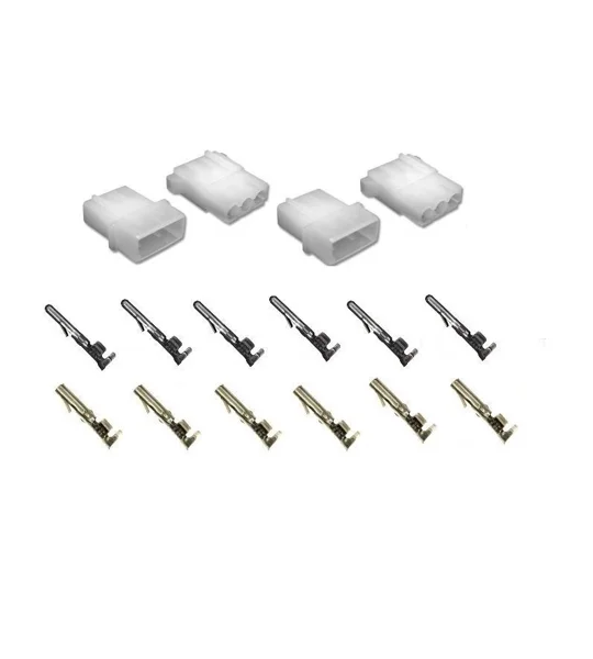 Strobe Amp Power Supply Connectors Plugs Set 3 Pin