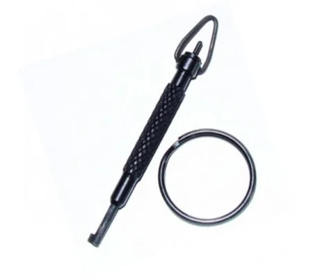 Round Swivel Keyring Handcuff Key