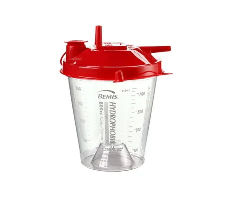Hydrophobic Rigid Suction Canister 800 cc