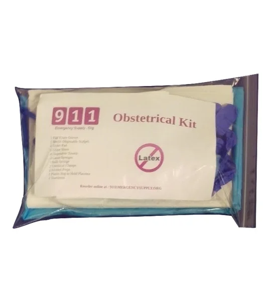 Emergency Disposable OB Obstetrical Kit Bagged Level 1