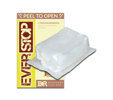 Everstop Blood Stopper Trauma Dressing 4"