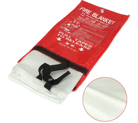 Quick Release Emergency Fire Extinguisher Blanket 3 x 3