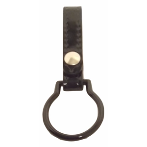 Leather Flashlight Ring Snap On High Gloss Clarino