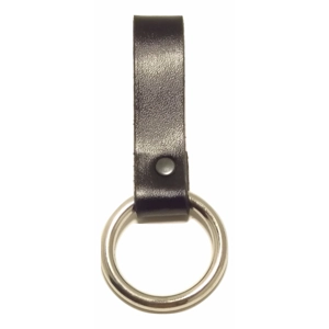 Leather Baton Holder Plain Slide On
