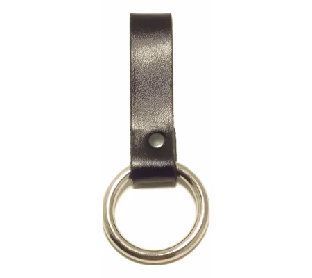 Leather Baton Holder Plain Slide On