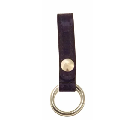 Leather Baton Holder Clarino High Gloss SnapOn