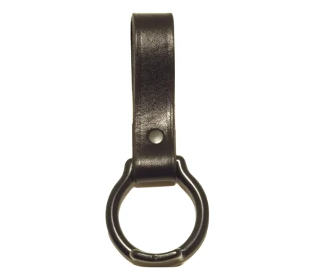 Leather Baton Holder Slide on with Lip