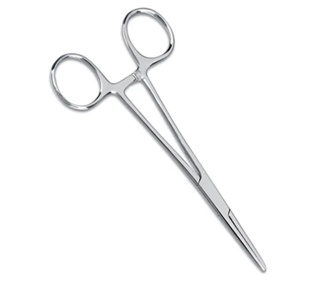 Kelly Forceps Straight Tip 5.5" Stainless