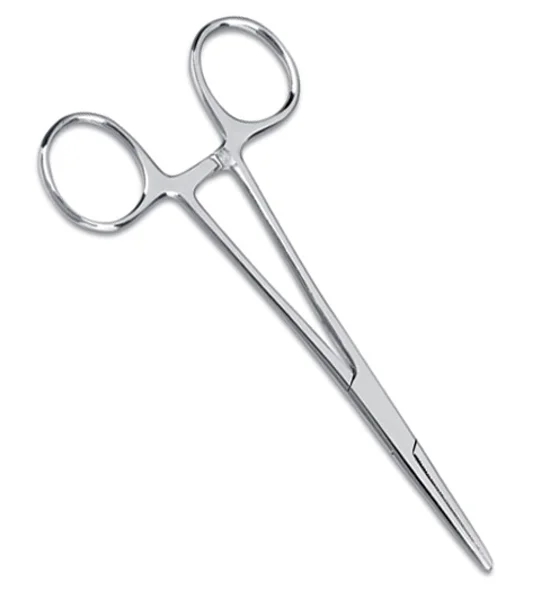 Kelly Forceps Straight Tip 5.5" Stainless