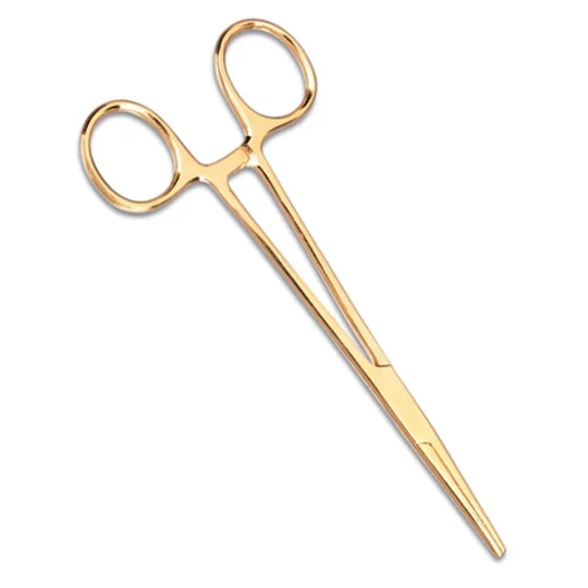 Kelly Forceps 5.5" Gold