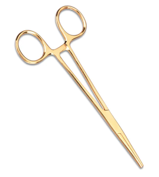 Kelly Forceps 5.5" Gold