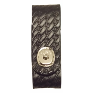 Leather Handcuff Strap Basket Weave
