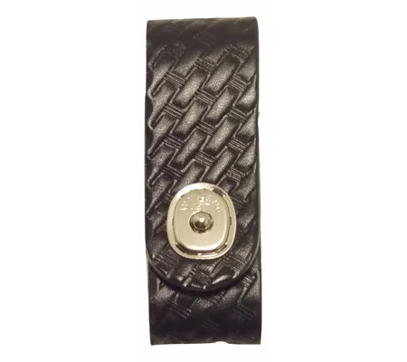 Leather Handcuff Strap Basket Weave