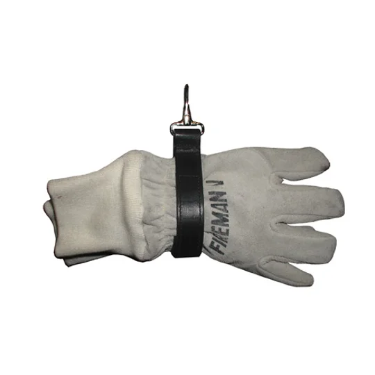 Fireman's Leather Glove Strap