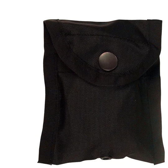 Black Double Tripple Cordura Nylon Latex Medical Glove Case