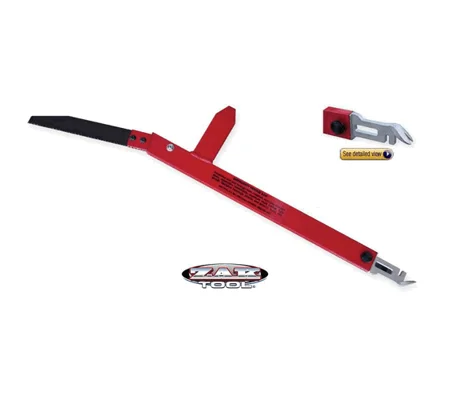 Rescue Saw, Blade and Pry End - Red