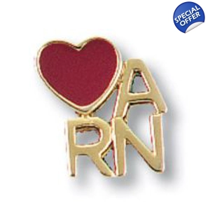 Cloisonne Insignia Tac Love A RN