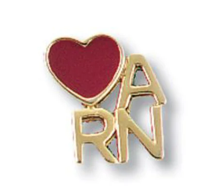 Cloisonne Insignia Tac Love A RN