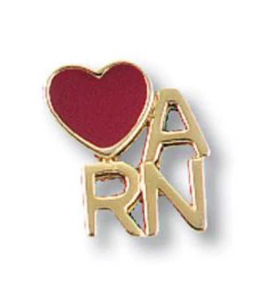 Cloisonne Insignia Tac Love A RN