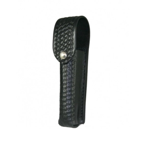 Leather Streamlight Closed Top Holder Weave