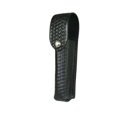 Leather Streamlight Closed Top Holder Weave