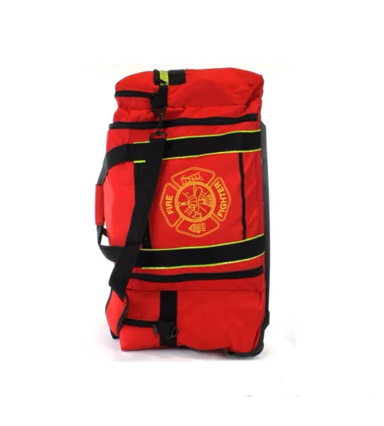 Mega Oversized Jumbo Firefighter Gear Bag Red