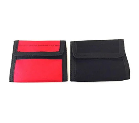 Double Glove Case Slide On Nylon Velcro Top
