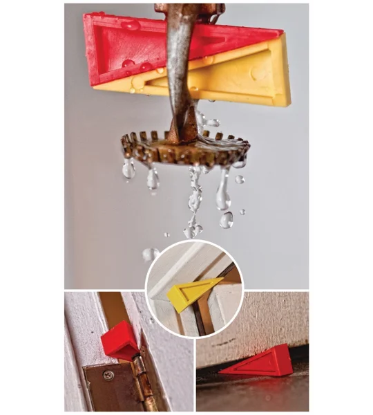 Door Sprinkler Thermal Plastic Wedge Red