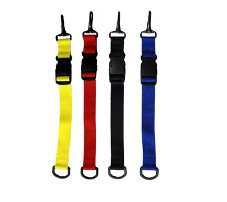 Firefighter Nylon Velcro Glove Strap D Ring Pull