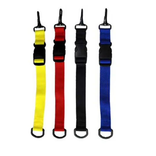 Firefighter Nylon Velcro Glove Strap D Ring Pull