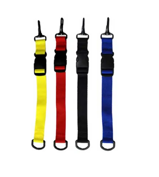 Firefighter Nylon Velcro Glove Strap D Ring Pull