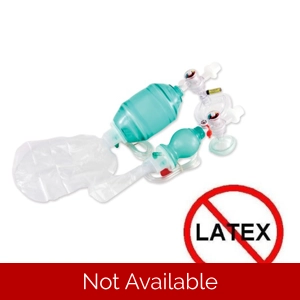 Adult Airflow Manual Resuscitators Bag Valve Mask BVM Adult