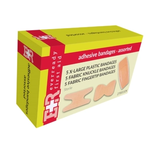 Kit Box Refill Assorted Fabric Adhesive Bandage