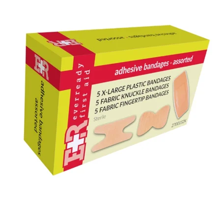 Kit Box Refill Assorted Fabric Adhesive Bandage