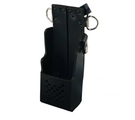 Firefighter Leather Radio Case Harris P7200
