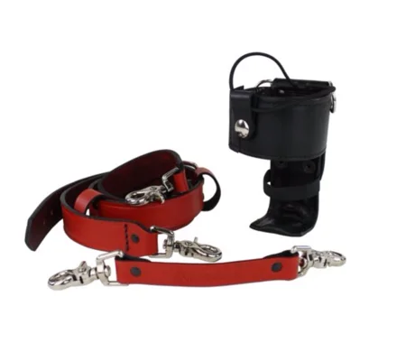 Leather Plain Red Firemans Complete Setup