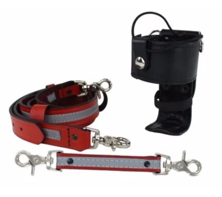 Leather Plain Red Firemans Complete Setup Reflective