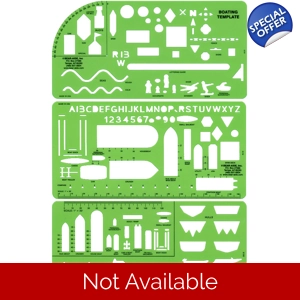 Boat Template Set Clearance No Longer Made